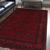 Afghan Khal Mohammadi Rug 4' 2" x 6' 4" ft / 126 x 192 cm - No. W34102A
