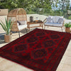 Red Khal Mohammadi Rug 4' 10" x 6' 5" ft / 147 x 196 cm - No. W34103