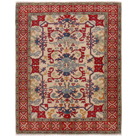 Oriental Mamluk Area Rug 5' 2" x 6' 8" ft / 158 x 204 cm - No. W34116