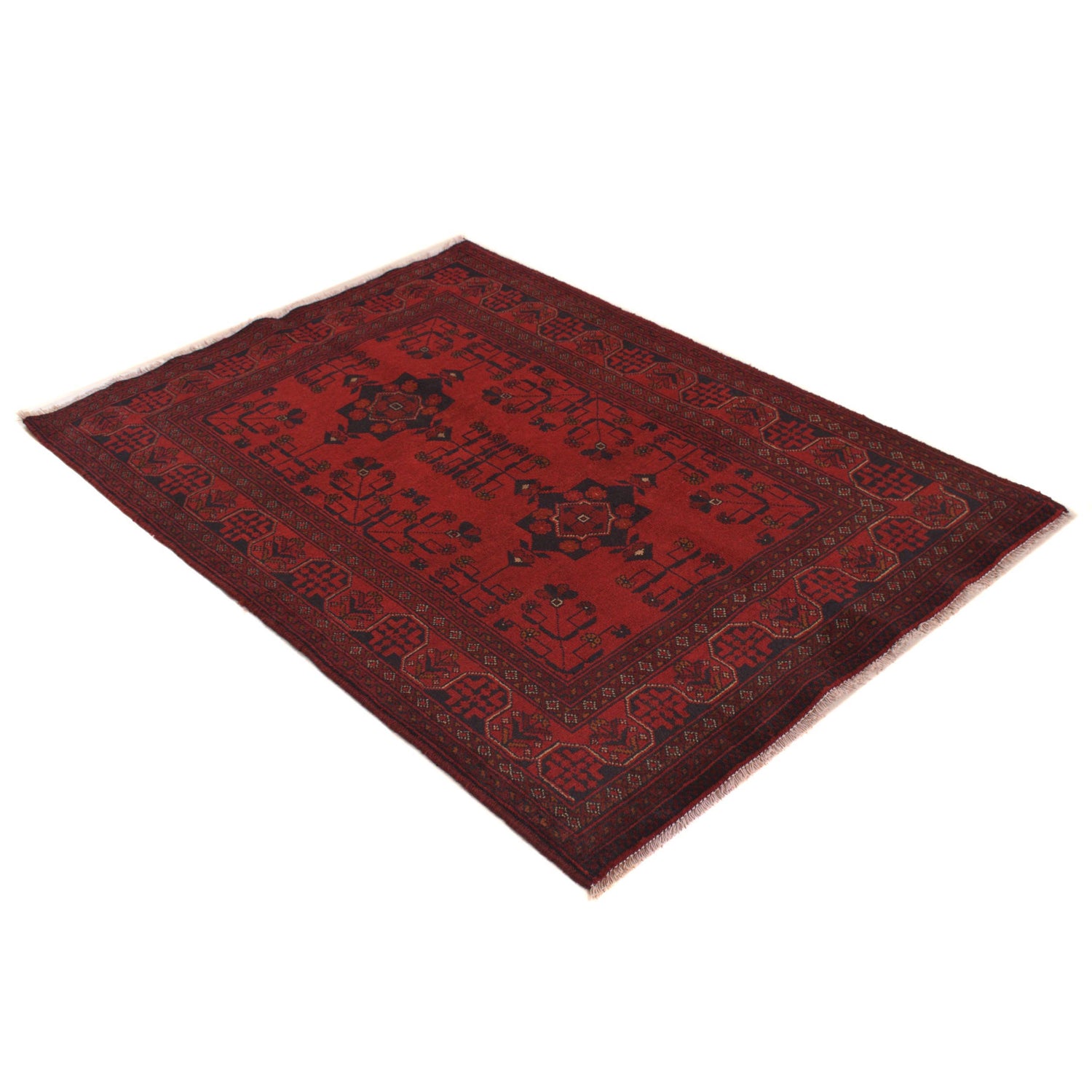 Hand knotted Khal Mohammadi Carpet 3' 5" x 4' 9" ft / 103 x 145 cm - No. W34187