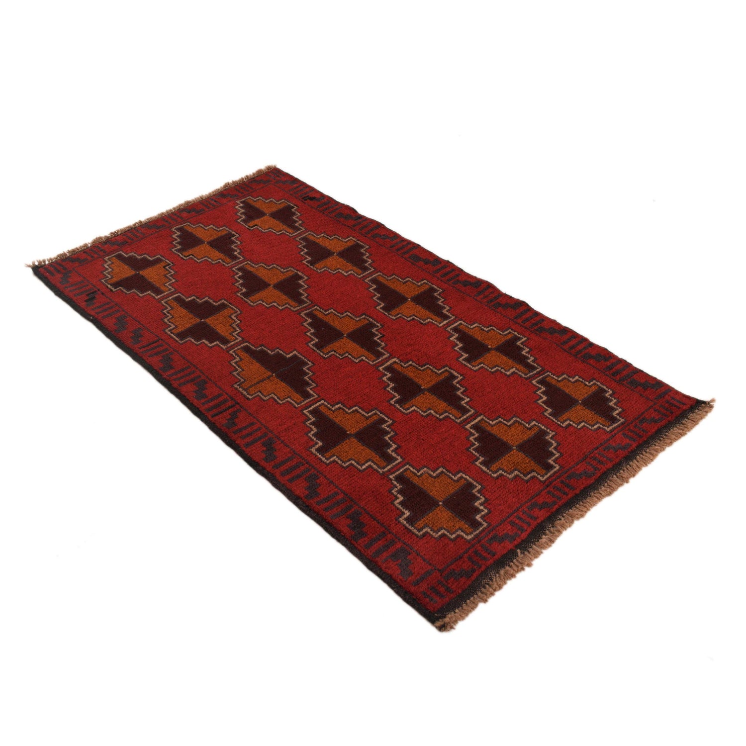 Tribal Baloch Rug 2' 8" x 4' 8" ft / 82 x 142 cm - No. W34213