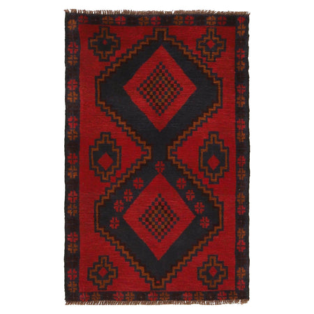 Baluch Small Size Rug 2' 9" x 4' 7" ft / 83 x 140 cm - No. W34218