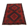 Baluch Small Size Rug 2' 9" x 4' 7" ft / 83 x 140 cm - No. W34218