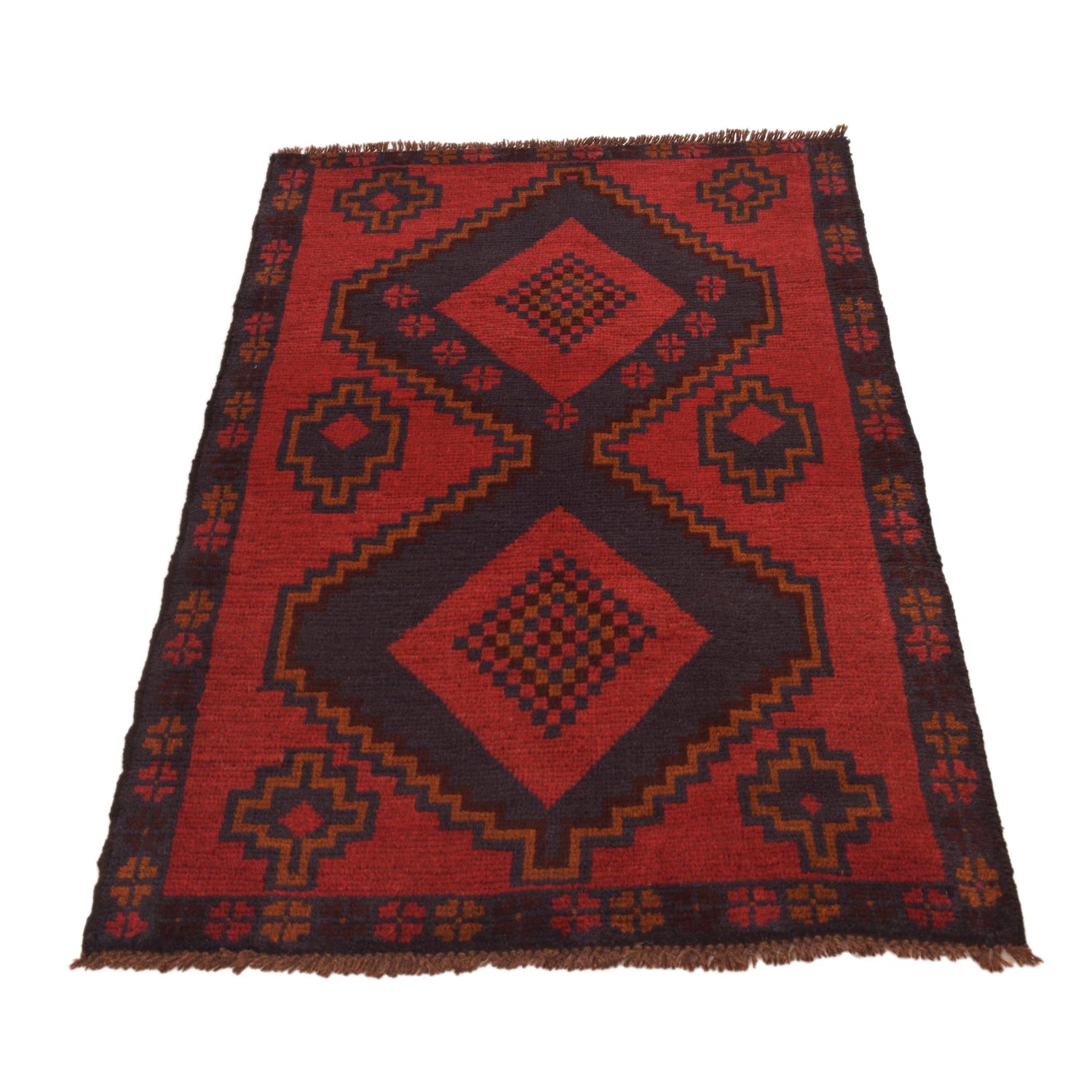 Baluch Small Size Rug 2' 9" x 4' 7" ft / 83 x 140 cm - No. W34218
