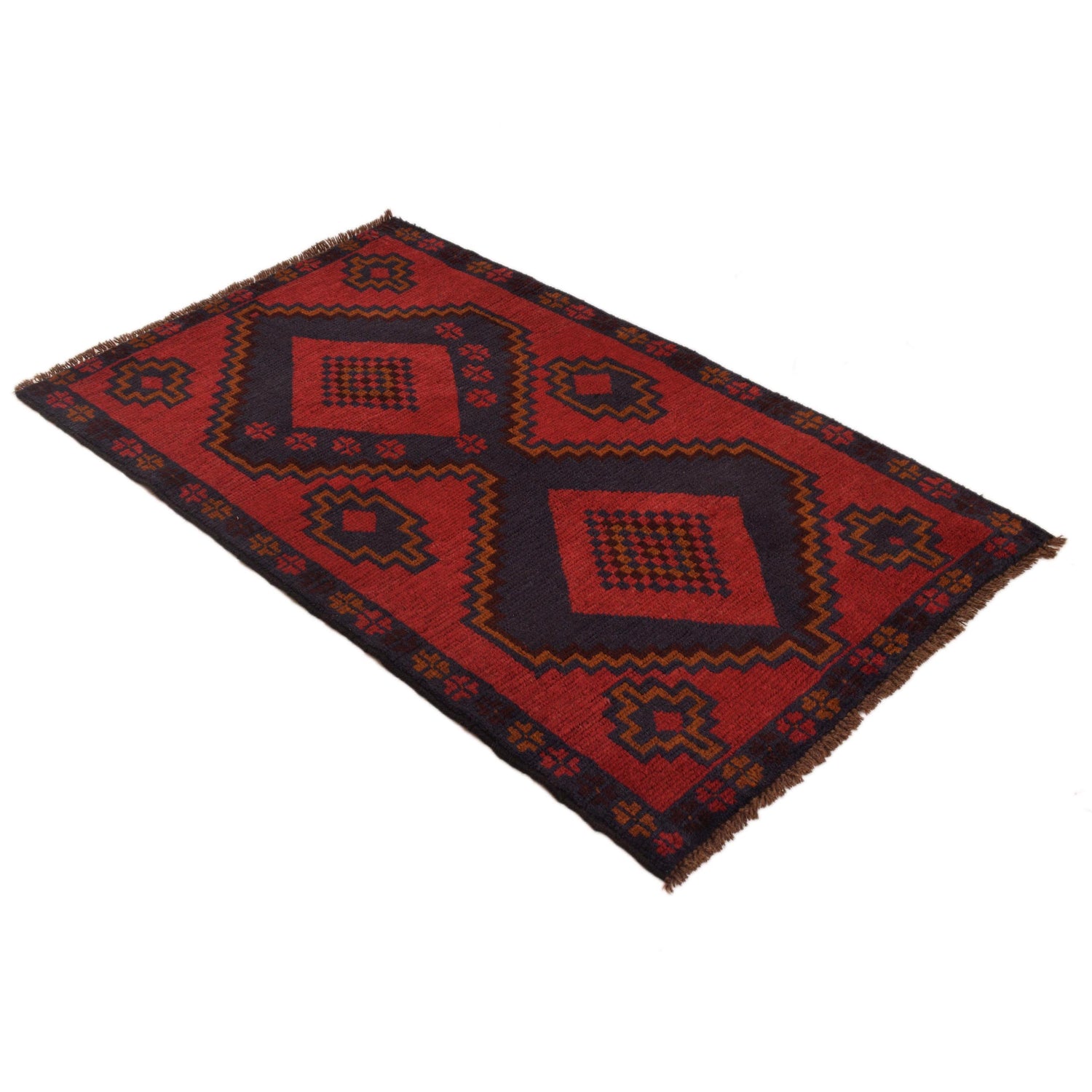 Baluch Small Size Rug 2' 9" x 4' 7" ft / 83 x 140 cm - No. W34218
