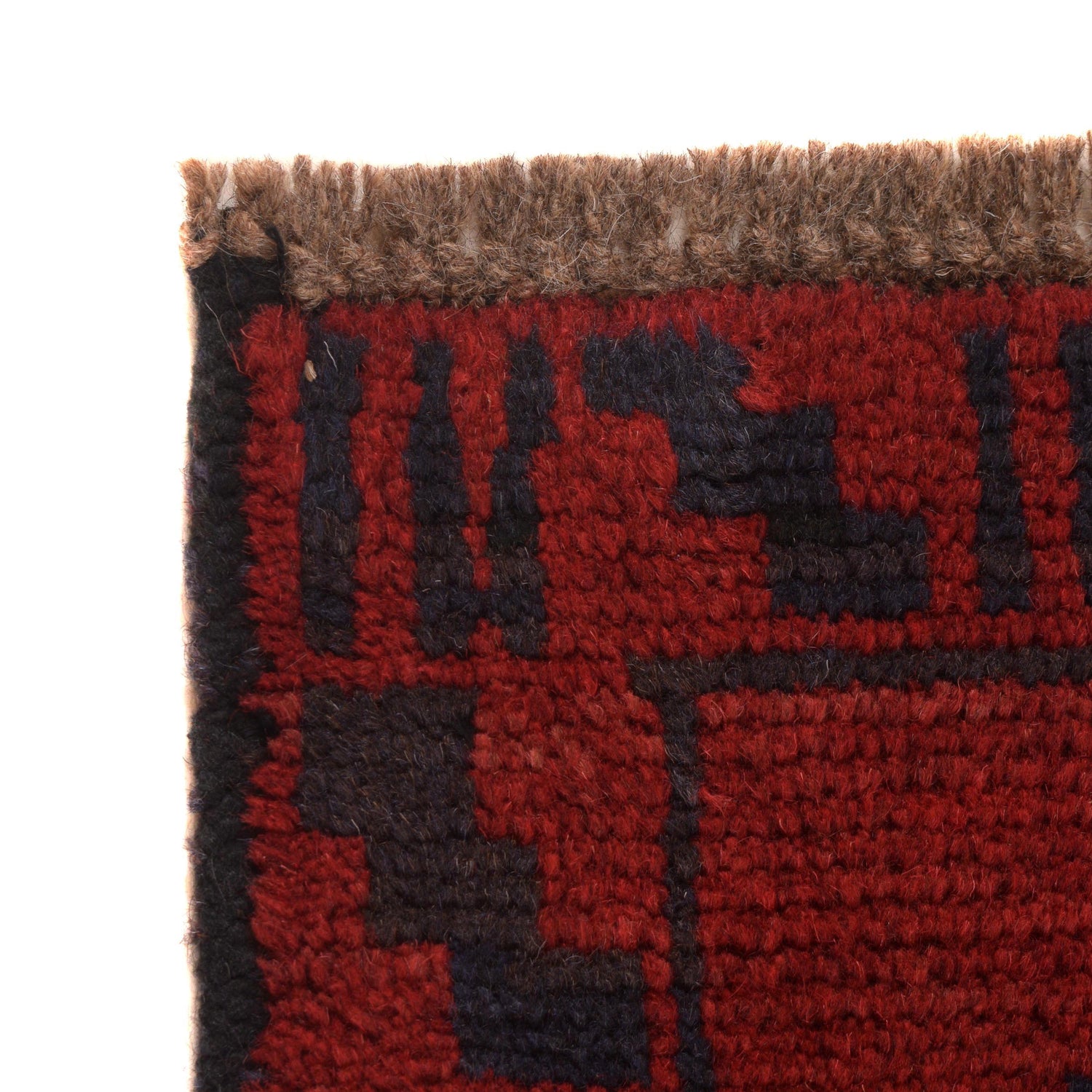 Red Color Baluchi Rug 2' 10" x 4' 6" ft / 86 x 137 cm - No. W34220