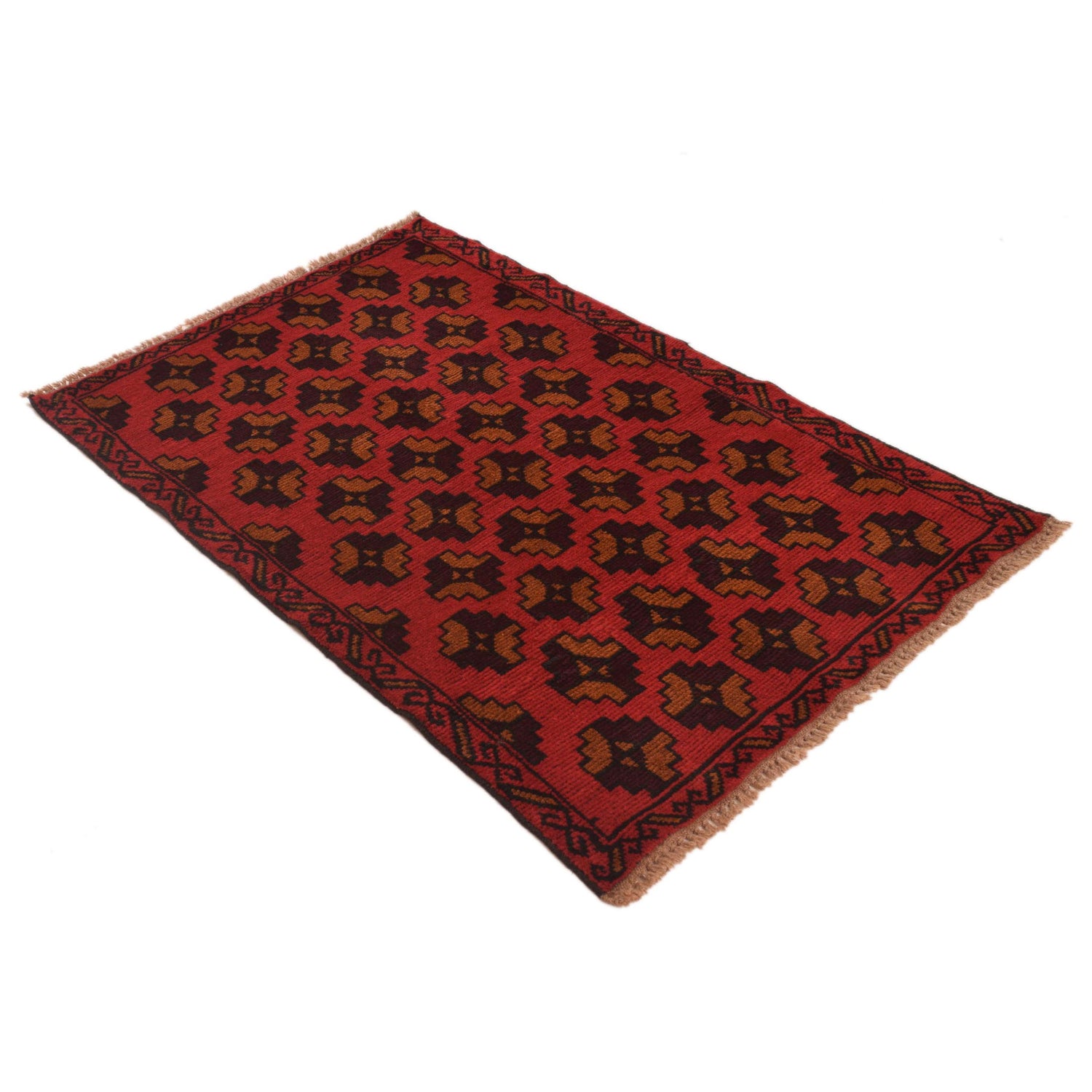Hand Knotted Baluchi Rug 2' 9" x 4' 5" ft / 85 x 135 cm - No. W34222