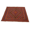 Handmade Mushwani Carpet 3' 11" x 4' 1" ft / 119 x 125 cm - No. W34224