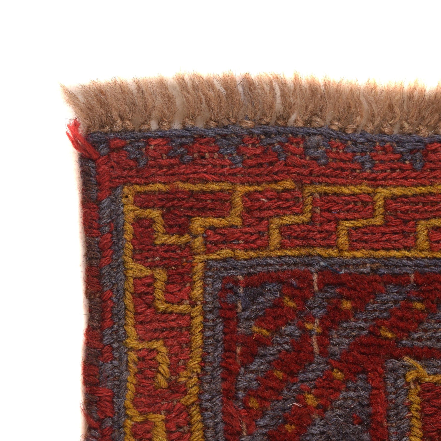 Handmade Mushwani Carpet 3' 11" x 4' 1" ft / 119 x 125 cm - No. W34224