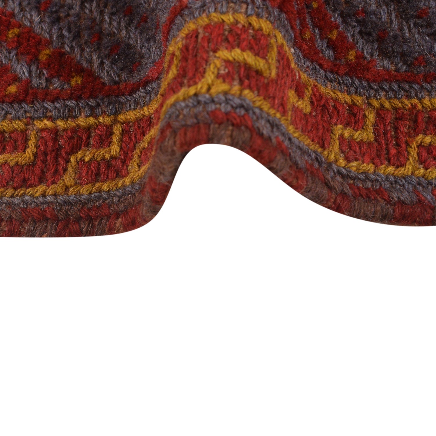 Handmade Mushwani Carpet 3' 11" x 4' 1" ft / 119 x 125 cm - No. W34224