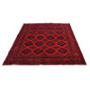 Red Color Afghan Area Rug 5' 1" x 6' 7" ft / 154 x 200 cm - No. W34227