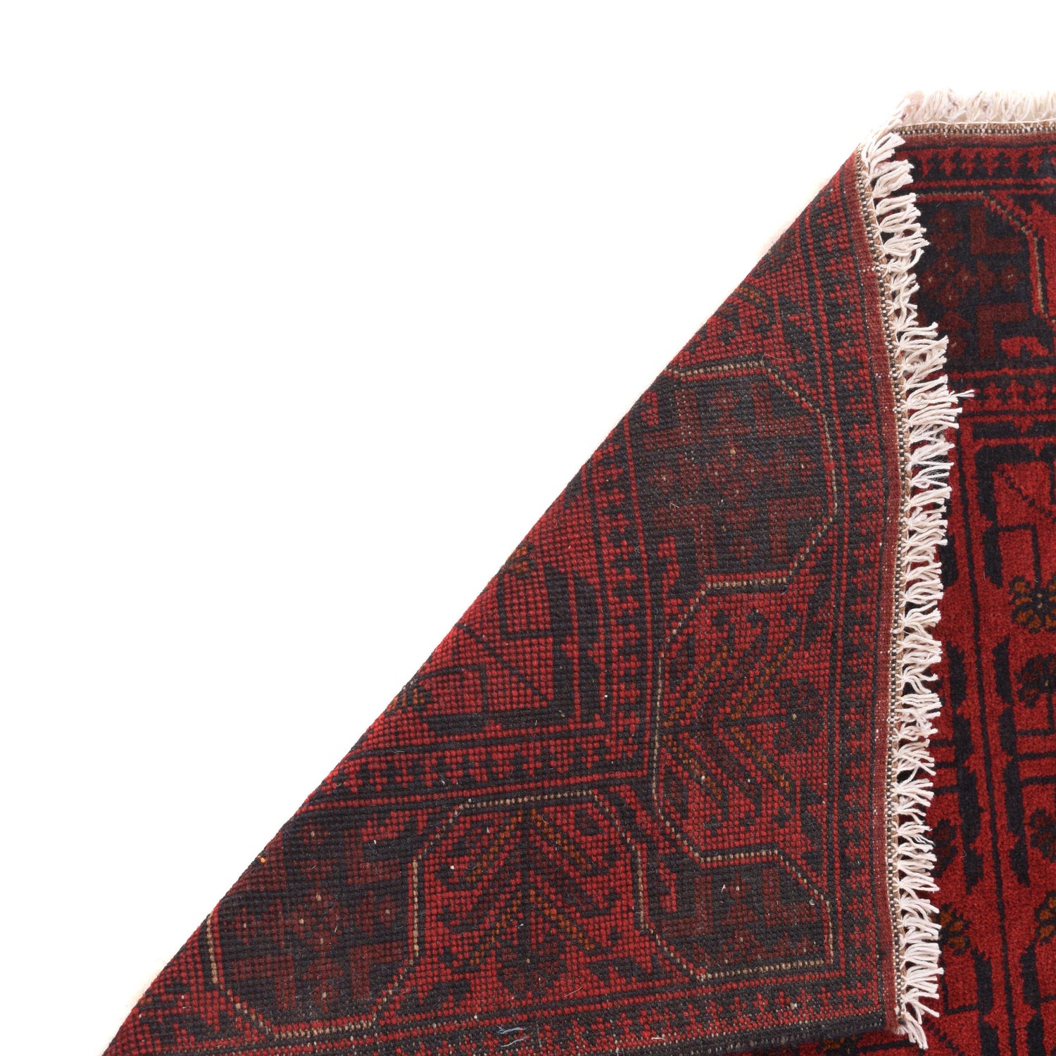 Handmade Khal Mohammadi Area Rug 3' 5" x 4' 7" ft / 103 x 140 cm - No. W34229
