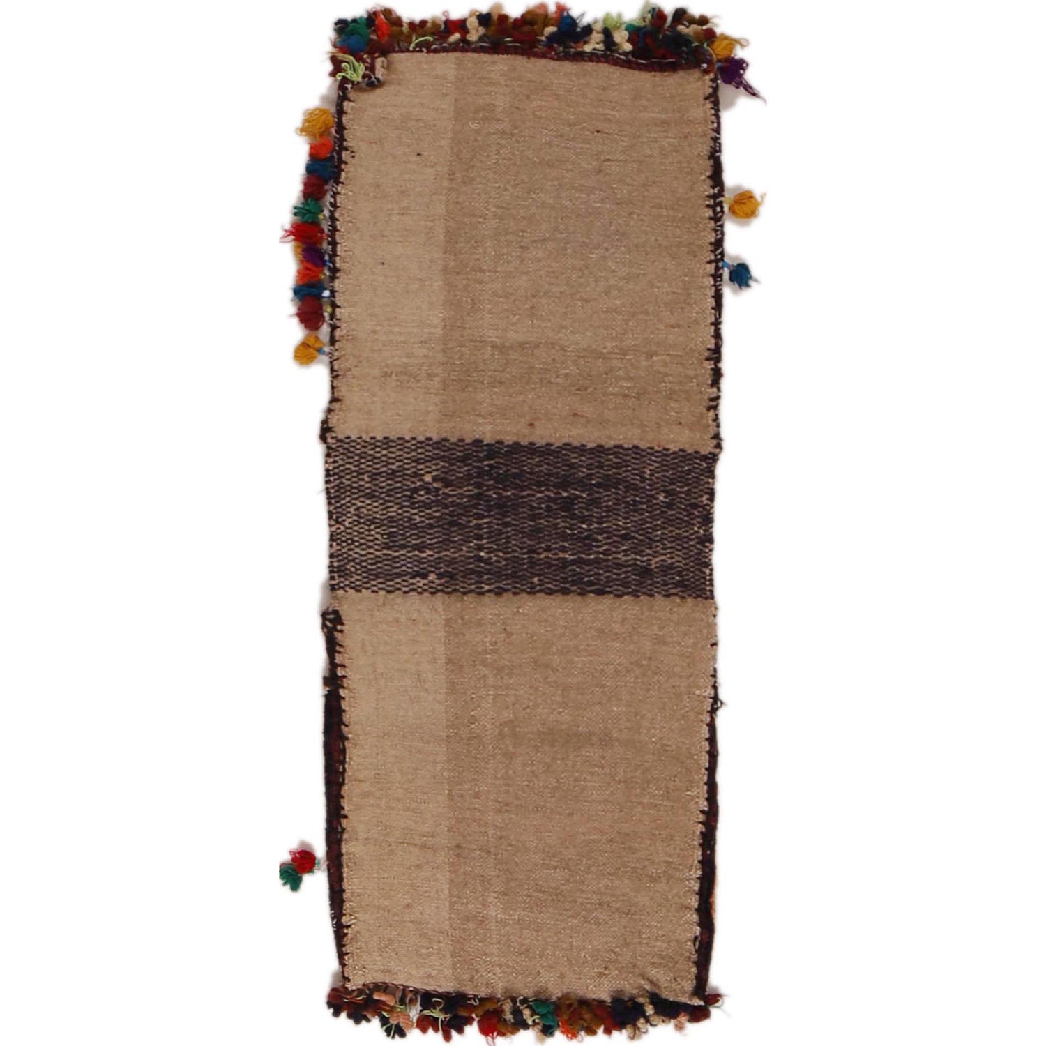 Handmade Saddle Bag Carpet 1' 2" x 3' 2" ft / 36 x 97 cm - No. W34236