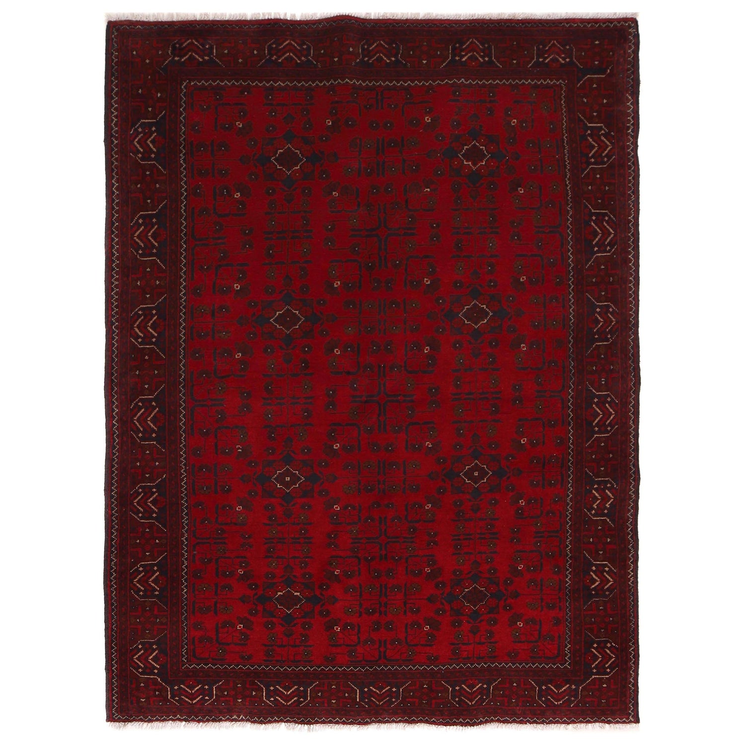Oriental Khal Mohammadi Rug 4' 9" x 6' 8" ft / 145 x 204 cm - No. W34366