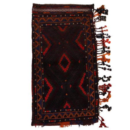 Handmade Balisht Area Rug 2' 2" x 3' 10" ft / 65 x 118 cm - No. W34398