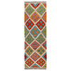 Short Chobi Kilim Runner 2' 1" x 6' 5" ft / 63 x 195 cm - No. W34759