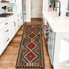 Short Kilim Runner 2' 5"x 6' 7" ft / 73 x 200 cm - No. W34764