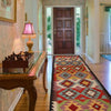 Hand Knotted Afghan Style Kilim Runner 2' 7" x 8' 1" ft / 78 x246 cm - No. W34774