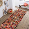Short Chobi Kilim Runner 2' 5" x 6' 7" ft / 74 x 200 cm - No. W34776