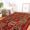 Handmade Afghan Vegetable Kilim 3' 0" x 4' 9" ft / 92 x 146 cm - No. W34802