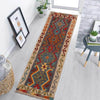 Hand Made Afghan Kilim Runner 2' 1" x 6' 5" ft / 64 x 195 cm - No. W34846