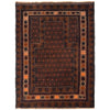 Islamic Prayer Carpet 2' 10" x 4' 7" ft / 87 x 140 cm -No. W35448