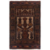 Hand Knotted Prayer Rug 2' 7" x 4' 4" ft / 80 x 131 cm - No. W35520