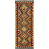 Hand Woven Wool Kelim Runner 2' 1"x 6' 4" ft / 63 x 192 cm - No. W35527
