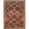 Hand Knotted Flatweave Kilim 3' 5" x 5' 4" ft / 103 x 163 cm - No. W35537