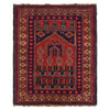 Small Prayer Carpet 2' 11" x 3' 10" ft / 90 x 116 cm - No. W35581