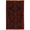 Handmade Baloch Rug 2' 9" x 4' 5" ft / 84 x 134 cm - No. W35770