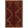 Tribal Baloch Rug 2' 11" x 4' 5" ft / 88 x 135 cm - No. W35777