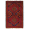 Tribal Baloch Rug 2' 11" x 4' 5" ft / 89 x 135 cm - No. W35865