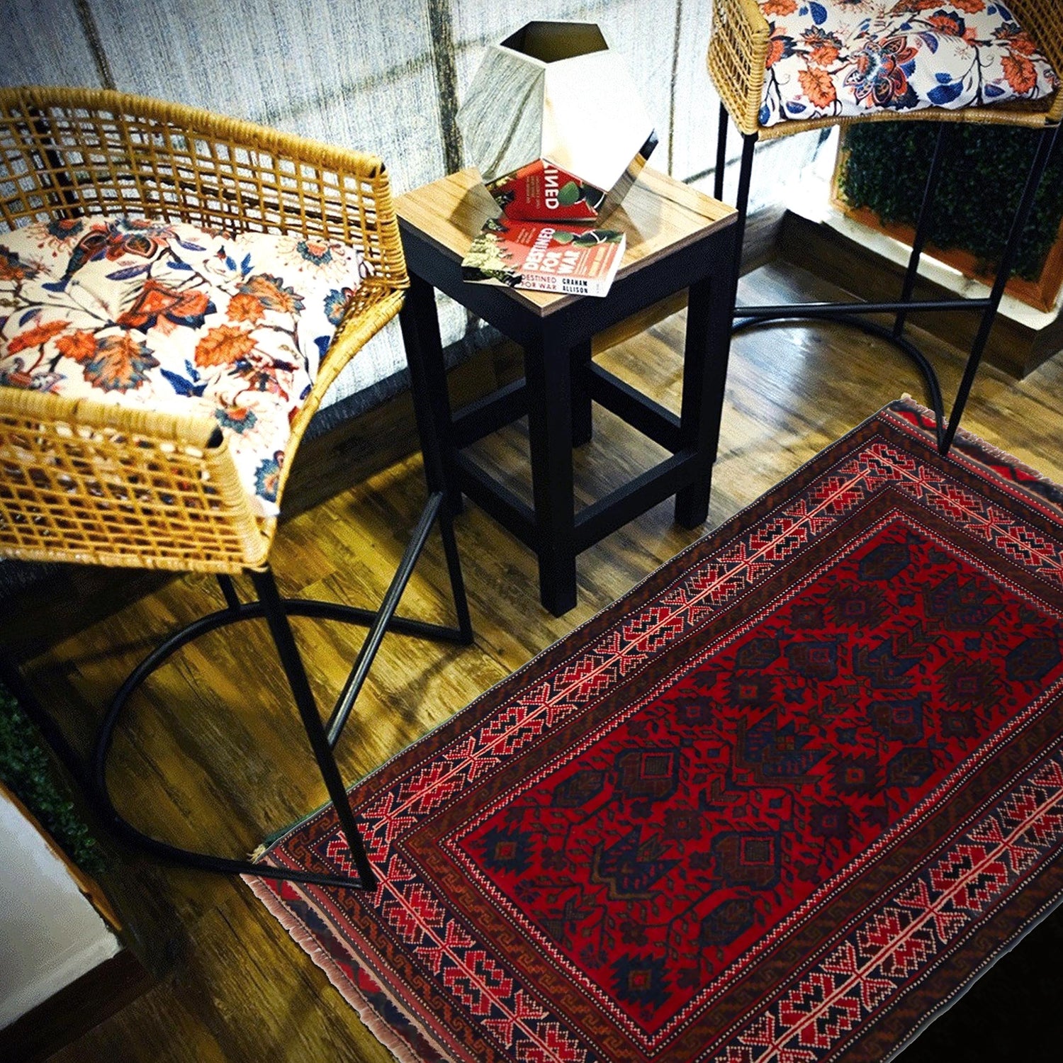 Handmade Baloch Rug 2' 11" x 4' 6" ft / 89 x 137 cm - No. W35928