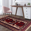 Hand Knotted Baluchi Rug 2' 7" x 4' 5" ft / 80 x 135 cm - No. W35930
