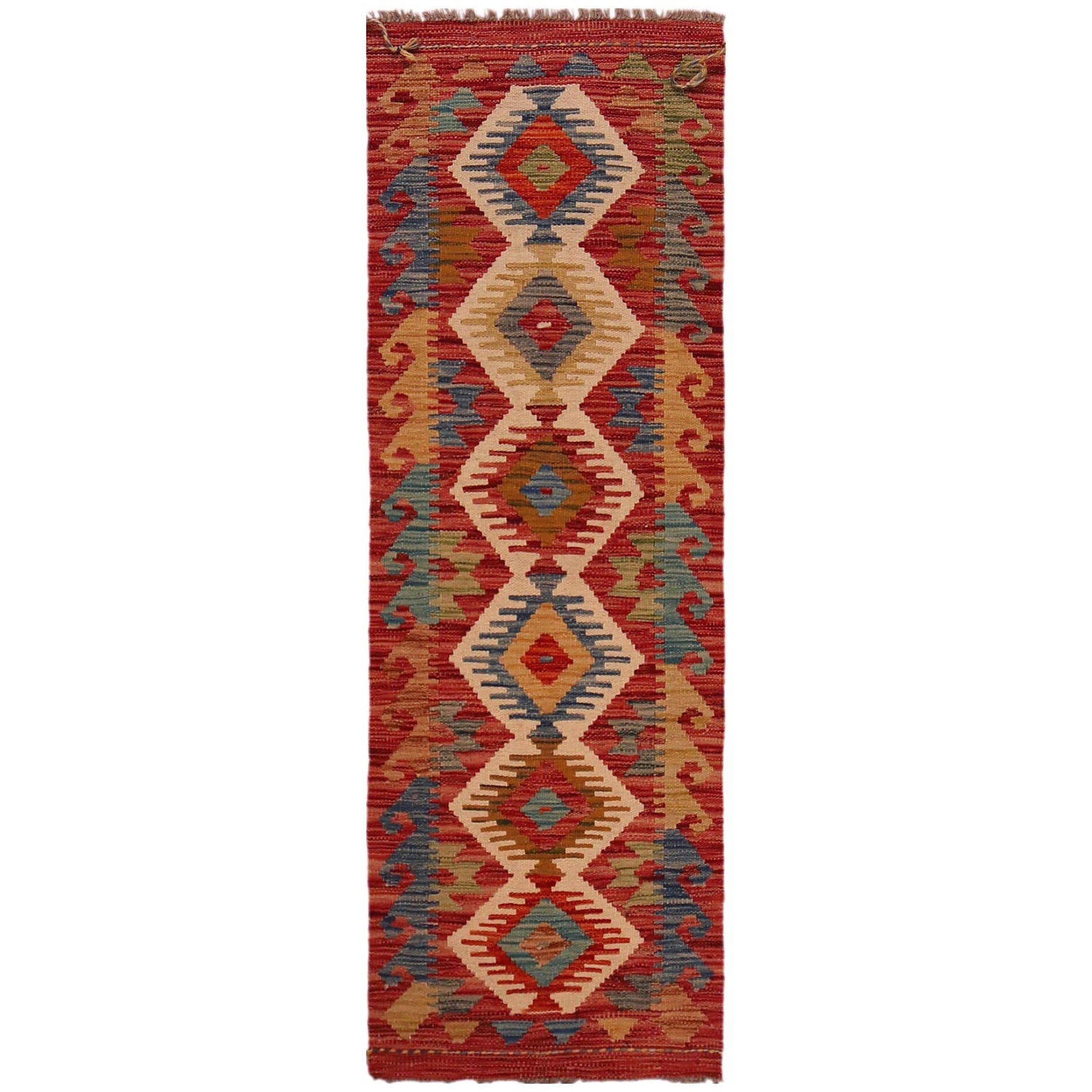 Short Kilim Runner 1' 8" x 5' 0"  ft / 50 x 152 cm - No. W35947