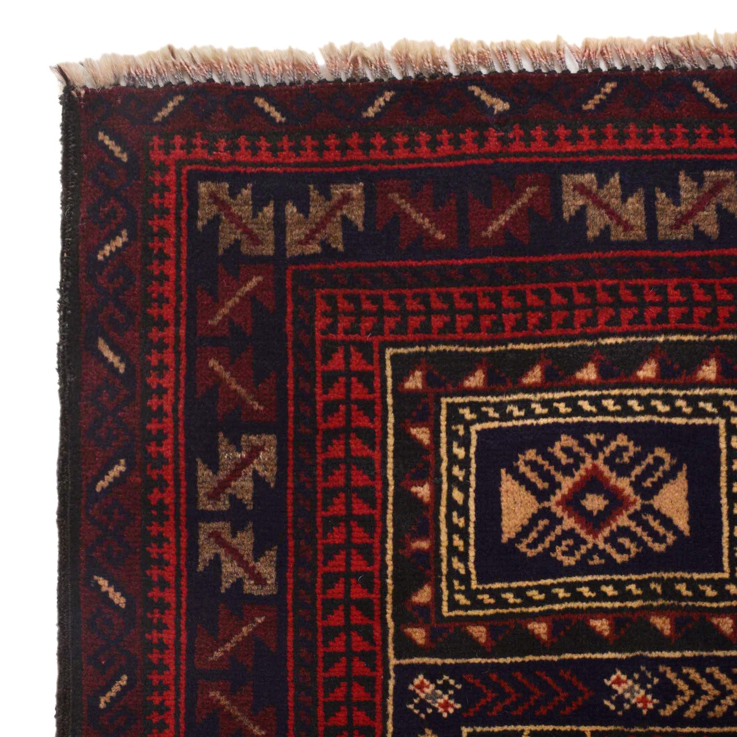 Hand Knotted Prayer Rug 2' 10" x 4' 3" ft / 87 x 130 cm - No. W36341