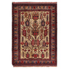 Traditional Baloch Rug 3' 2" x 4' 7" ft / 97 x 140 cm - No. W36344