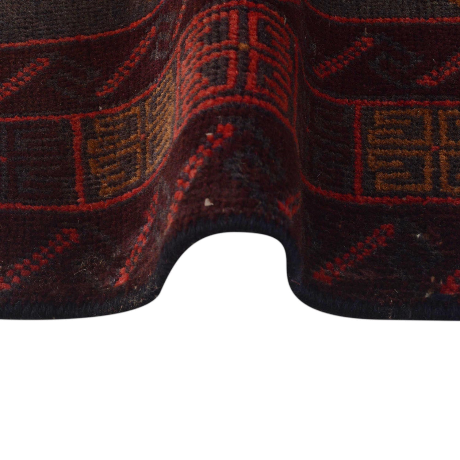 Tribal Baloch Rug 2' 11" x 4' 10" ft / 90 x 147 cm - No. W36534