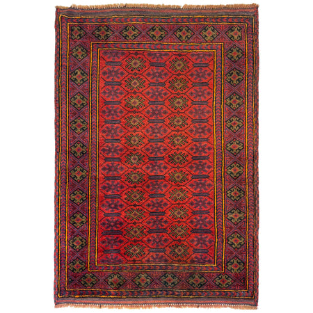 Traditional Baloch Rug 2' 11" x 4' 3" ft / 89 x 129 cm - No. W36539