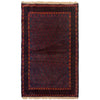 Hand Knotted Baluchi Rug 2' 10" x 4' 8" ft / 87 x 143 cm - No. W36600