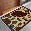 Handmade Afghan War Area Rug 2' 0" x 2' 9" ft / 62 x 83 cm - No. W36608