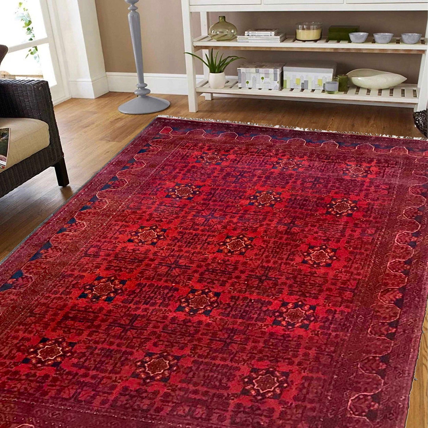 Medium Size Area Rug 5' 3" x 6' 3" ft / 160 x 190 cm - No. W36705