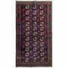 Baluch Medium Size Rug 4' 8" x 8' 11" ft / 142 x 271 cm - No. W36716