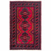 Hand Knotted Baluchi Rug 3' 10" x 6' 5" ft / 118 x 196 cm - No. W36719