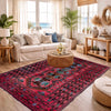 Handmade Baluchi Rug 3' 10" x 6' 11" ft / 116 x 212 cm - No. W36720