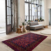 Hand Knotted Baluchi Rug 2' 6" x 3' 8" ft / 75 x 113 cm - No. W36852