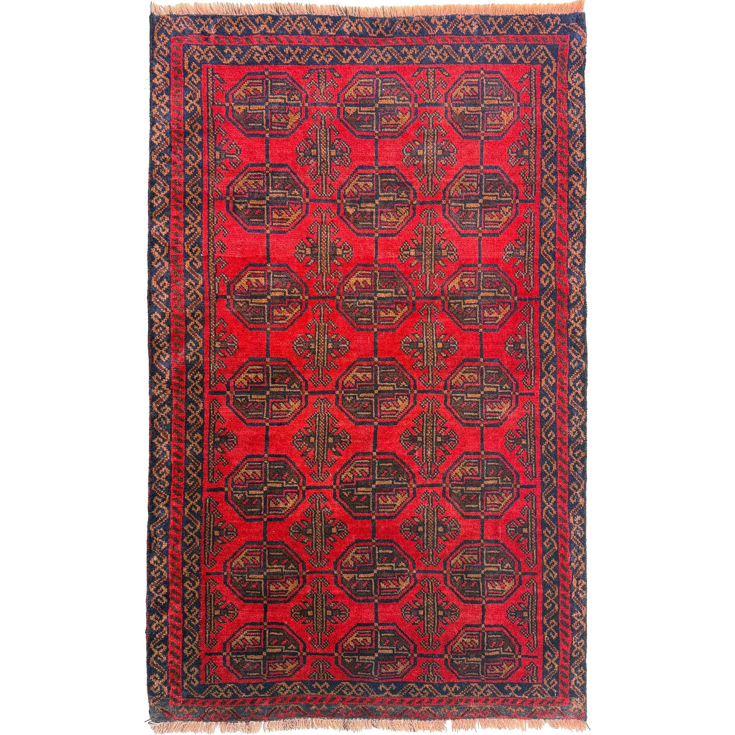 Tribal Baloch Rug 2' 10" x 4' 8" ft / 87 x 143 cm - No. W36853