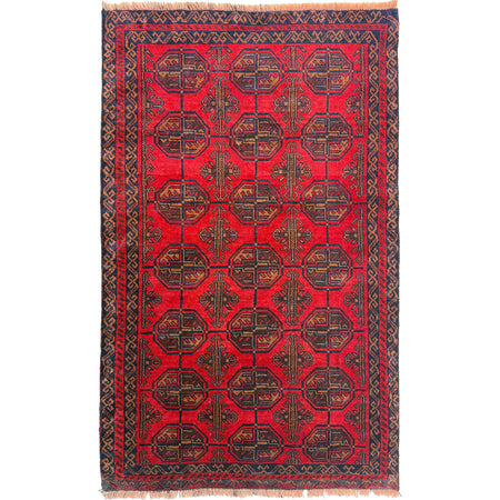 Tribal Baloch Rug 2' 10" x 4' 8" ft / 87 x 143 cm - No. W36853