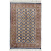 Jaldar Pakistani Rug 4' 0" x 5' 10" ft / 122 x 178 cm - No. W37607